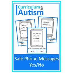 Recognizing Safe Phone Messages Cards